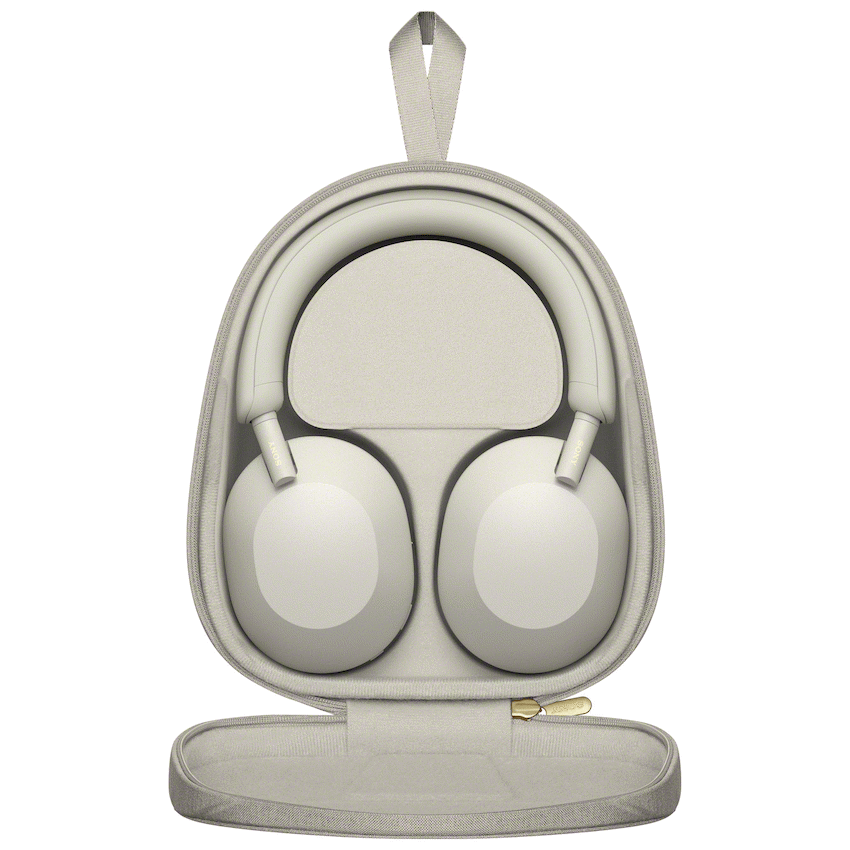 Sony Audio Sony WH1000XM5 (Silver) Noise-Cancelling BT Headphones