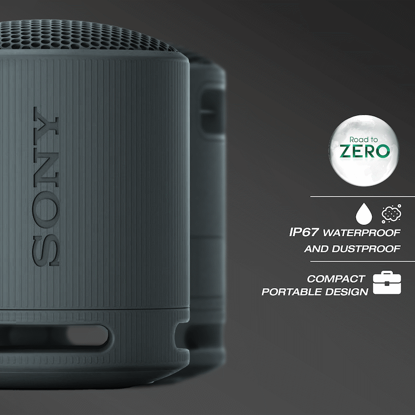 Sony Audio Sony XB100 Portable Bluetooth Speak - Black