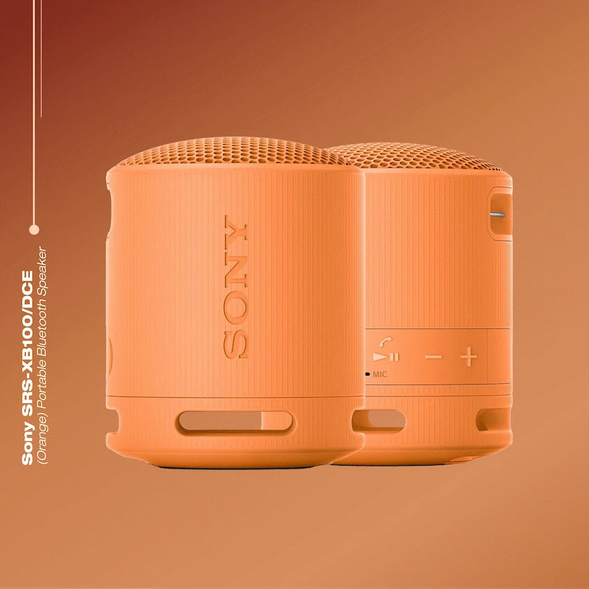 Sony Audio Sony XB100 Portable Bluetooth Speak - Orange
