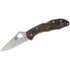 Spyderco C11ZFPGR Delica 4 Knife - Zome Green Handle