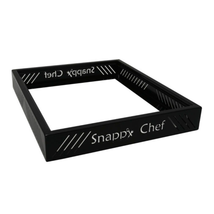 Snappy Chef Snappy Chef 7cm Black Frame For 1 Plate Stove - SSBF001