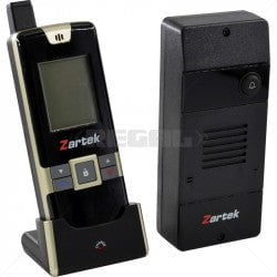 ZARTEK 1 Button Digital Wireless Intercom Kit with PSU ZA-650 Part No: IC157