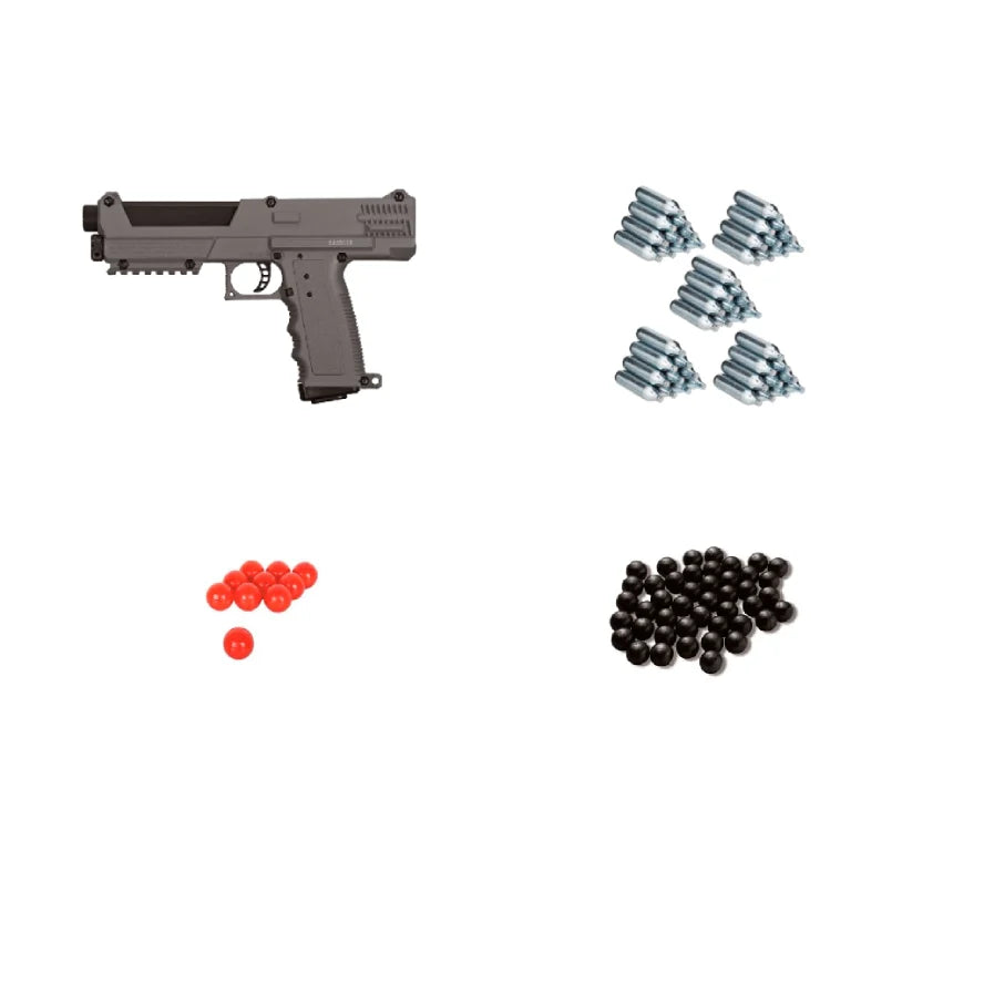 Tippmann Tipx Basic Steel Grey 68Cal Combo