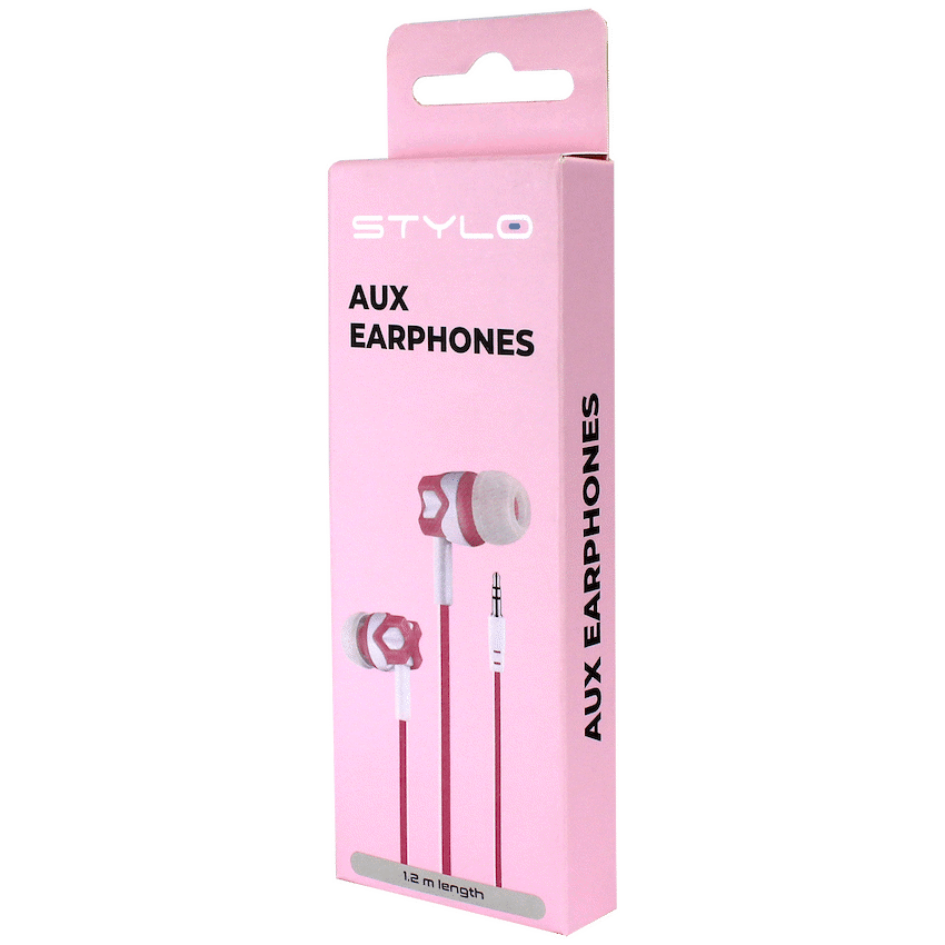 Stylo DB Earphones- pink