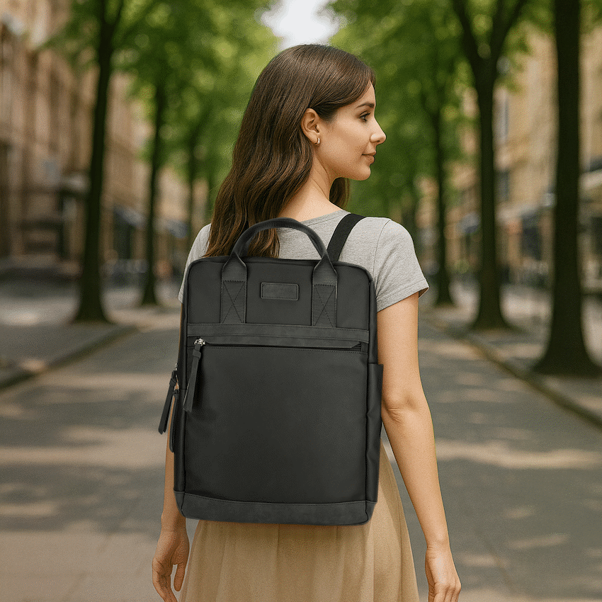 Supanova Bags SupaNova Lara 15.6" Laptop Backpack - Black