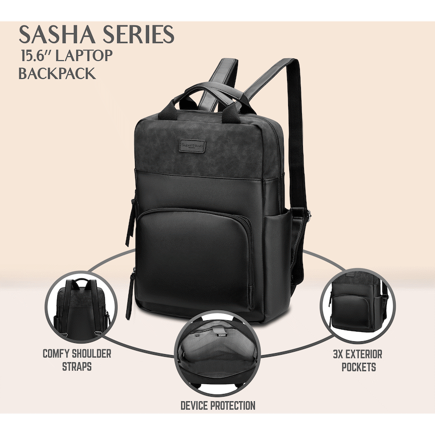Supanova Bags SupaNova Sasha 15.6" Laptop Bag - Black