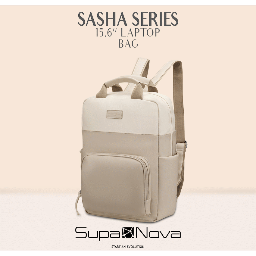 Supanova Bags SupaNova Sasha 15.6" Laptop Bag - Tan