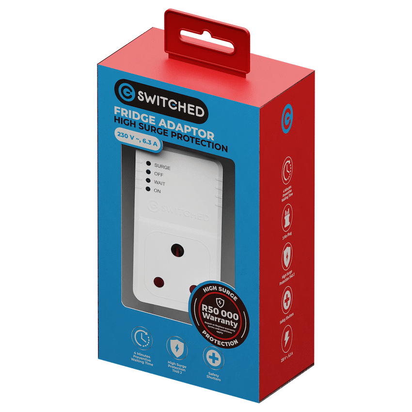 Switched Electrical Switched 1-Way Fridge Surge Adaptor