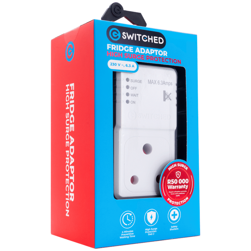 Switched Electrical Switched 1-Way Fridge Surge Adaptor