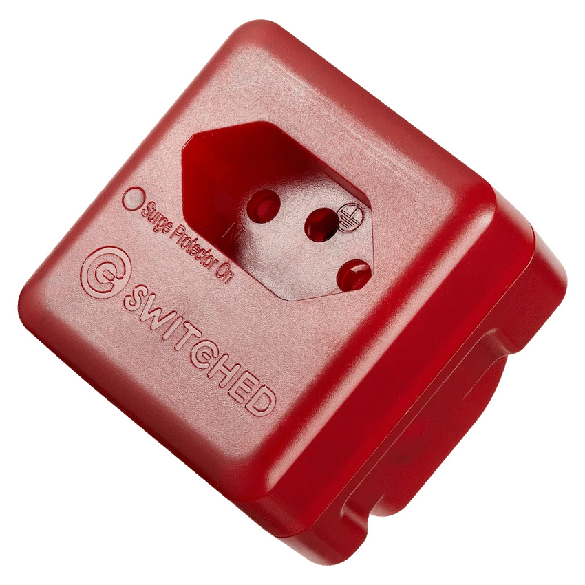 Switched Electrical SWITCHED 1 Way High Surge Network Safe Adaptor