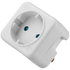 Switched Electrical Switched 1-Way Schuko Adaptor