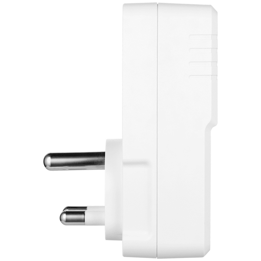 Switched Electrical Switched 1-Way TV Surge Adaptor with SANS 164-2