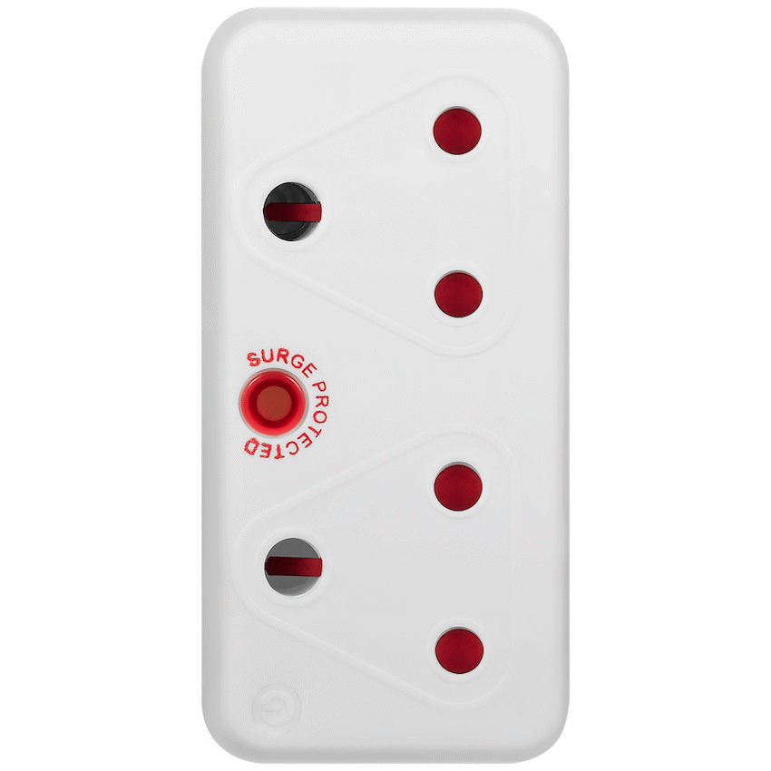 Switched Electrical Switched 2-Way Medium Surge Adaptor