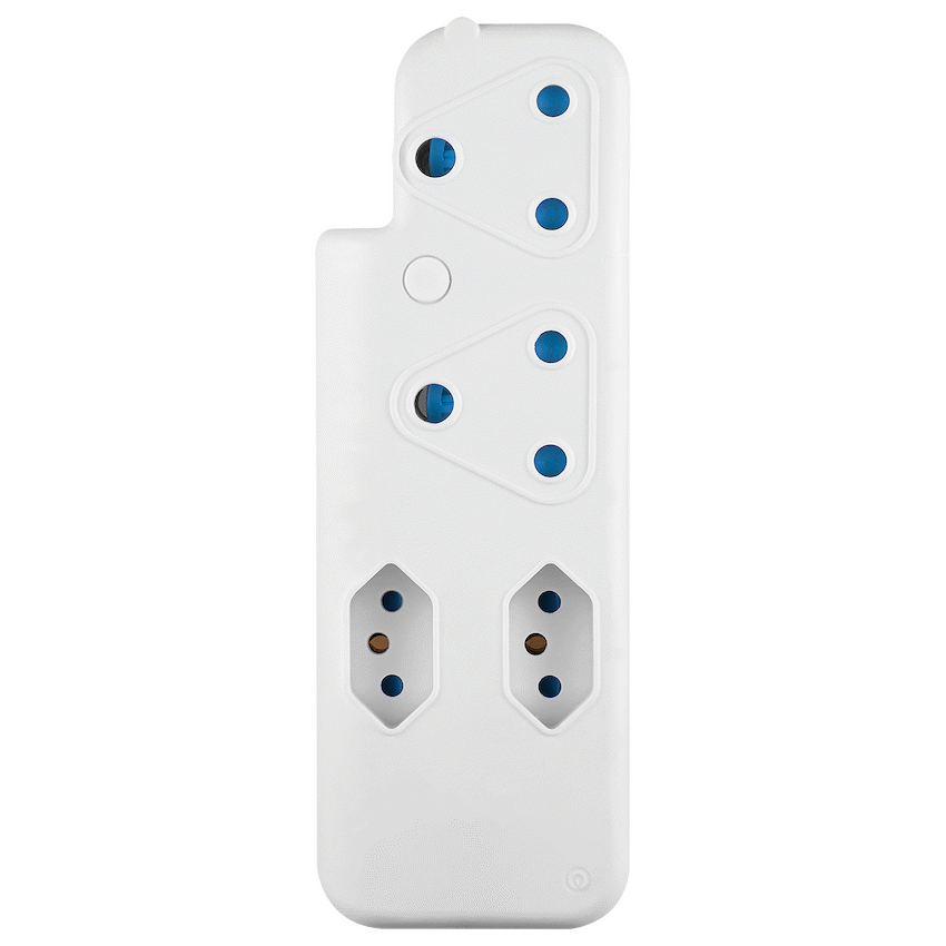 Switched Electrical Switched 4-Way Adaptor