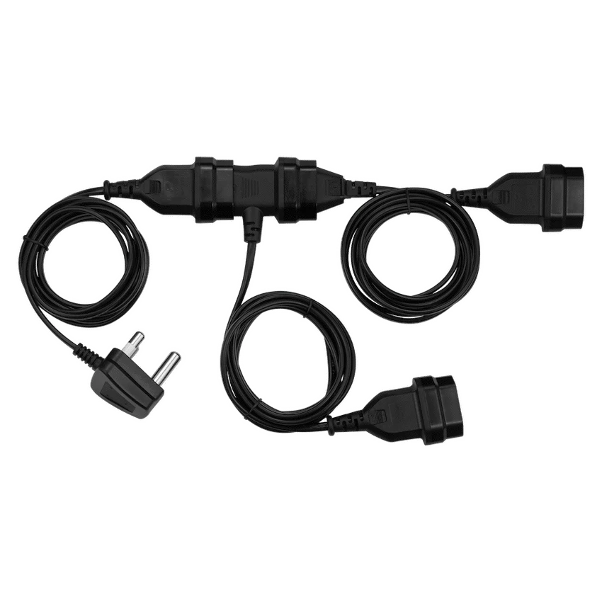 Switched Electrical Switched Easy Cable Extender Daisy Chain Kit 6m Total