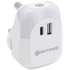 Switched Electrical Switched Halo Fast Charge Power Adaptor, USB and Type-C Ports, Output 20w - Soft Touch Night Light