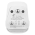 Switched Electrical Switched Halo Fast Charge Power Adaptor, USB and Type-C Ports, Output 20w - Soft Touch Night Light