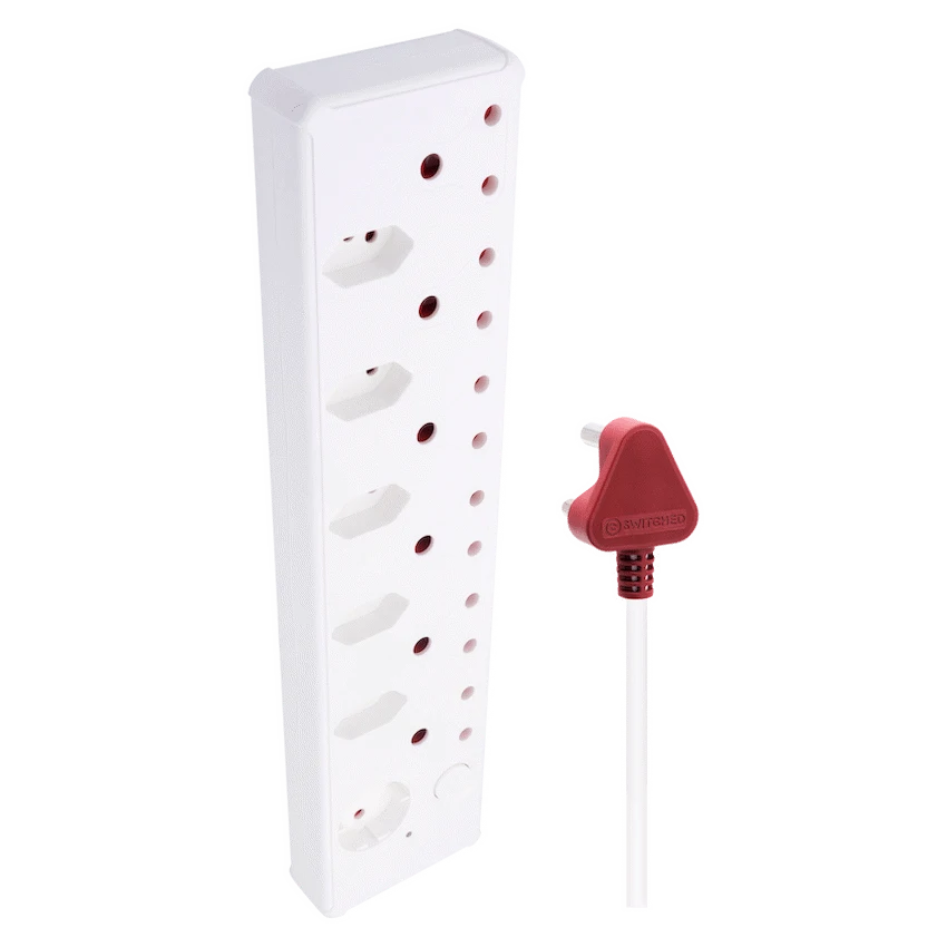 Switched Electrical Switched Medium Surge 12-Way Multiplug 0.5m