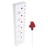 Switched Electrical Switched Medium Surge 12-Way Multiplug 0.5m