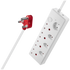 Switched Electrical Switched Medium Surge 8-Way Multiplug 0.5m