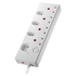 Switched Electrical Switched Medium Surge 8-Way Multiplug 0.5m