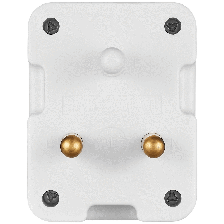 Switched Electrical Switched Top Loader 3-Way Adaptor