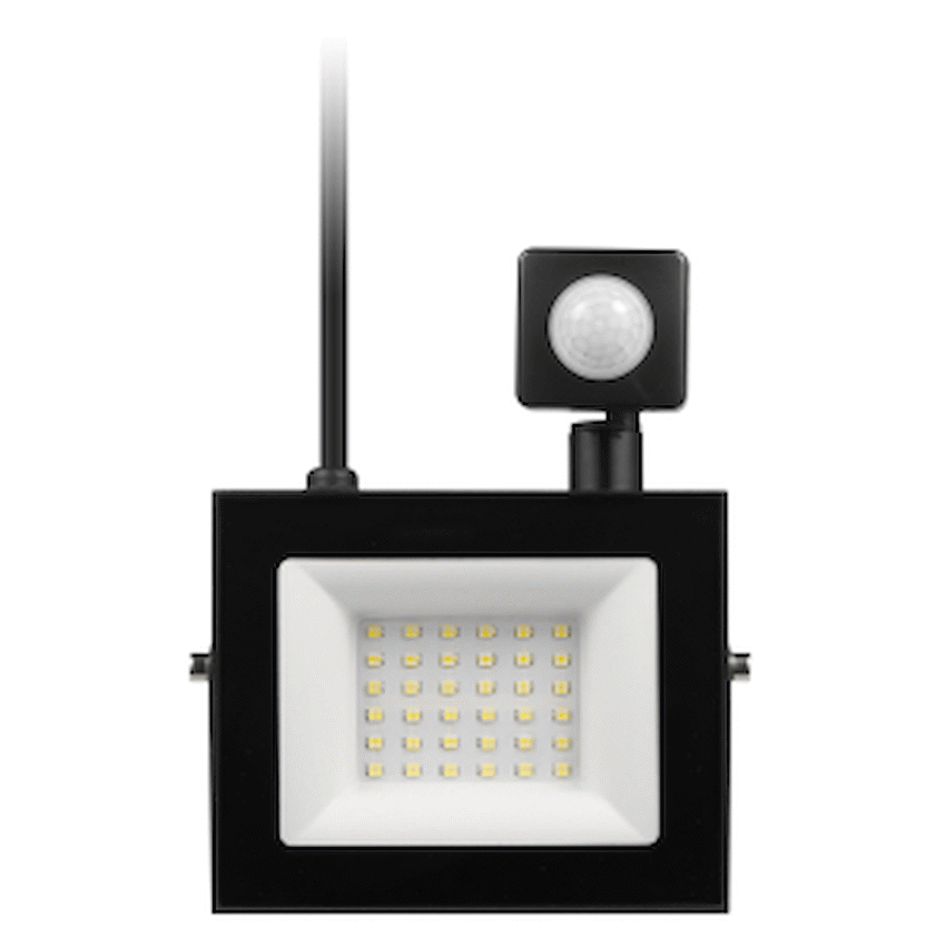 Switched Lighting Switched 30w LED Flood Light Automatic Motion Sensor