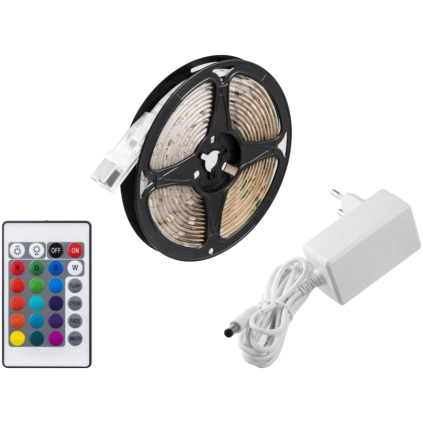 Switched Lighting Switched 3m RGB LED Strip Light Kit