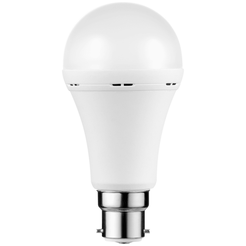 Switched Lighting Switched 5w A60 Rechargeable B22 LED Light Bulb - Warm White