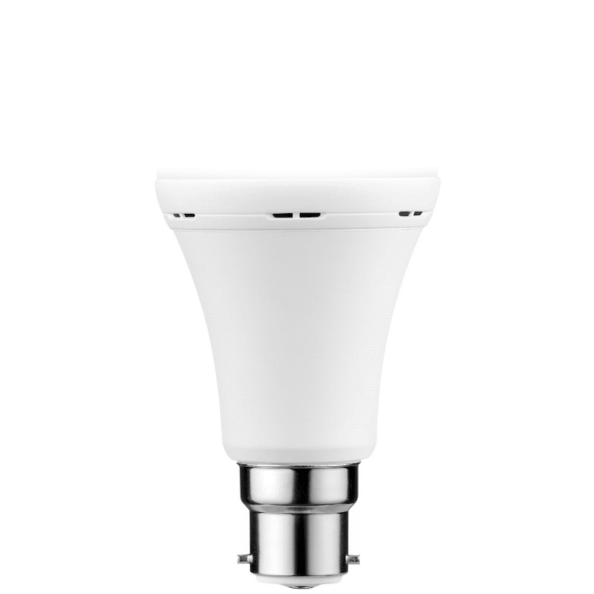 Switched Lighting Switched 5w A60 Rechargeable B22 LED Light Bulb - Warm White