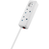 Switched SWITCHED 3 Way Multiplug - White