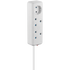 Switched SWITCHED 3 Way Multiplug - White