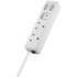 Switched SWITCHED 5 Way Multiplug - White
