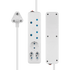 Switched SWITCHED 5 Way Multiplug - White
