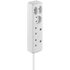 Switched SWITCHED 5 Way Multiplug - White