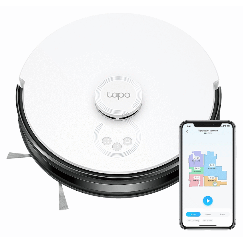 Tapo Smart Home LiDAR Navigation Robot Vacuum