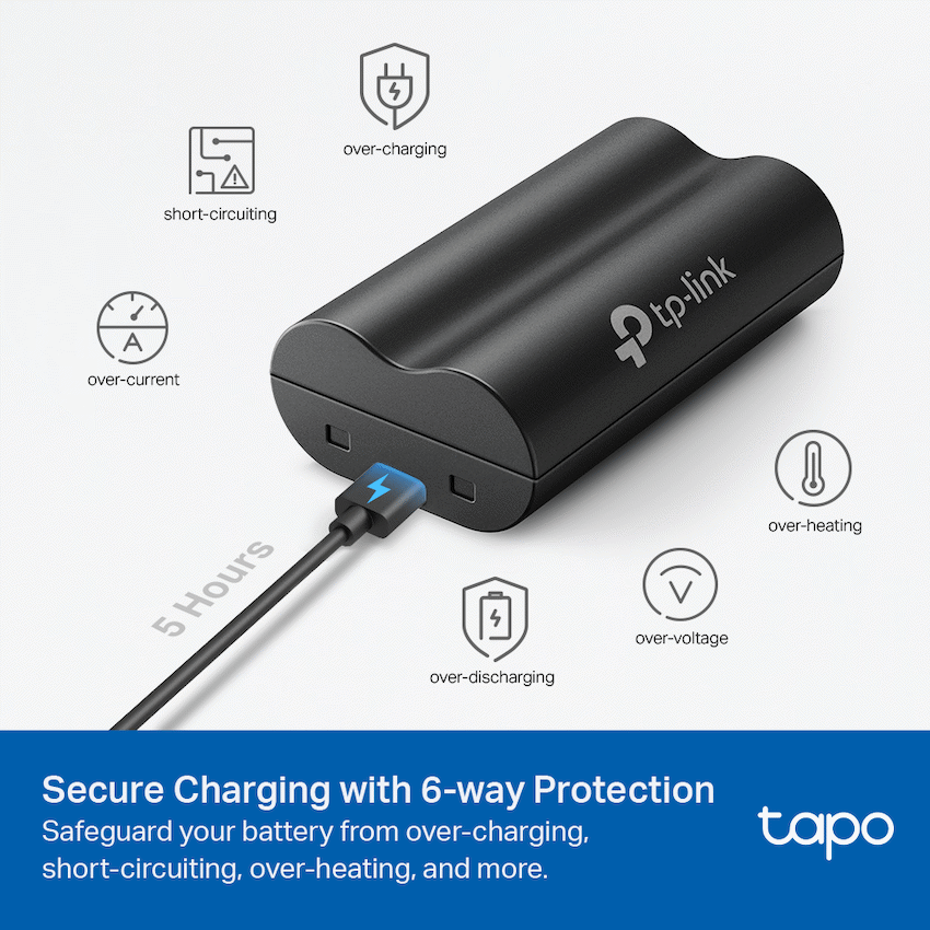 Tapo Smart Home TP-Link Tapo A100 6700mah Battery Pack