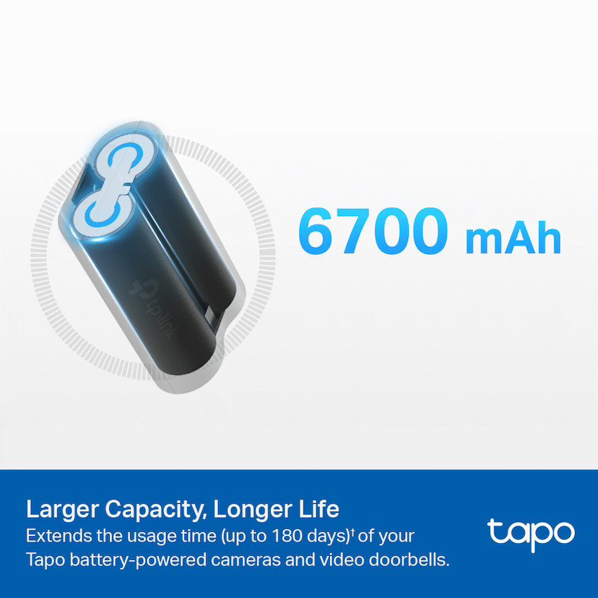 Tapo Smart Home TP-Link Tapo A100 6700mah Battery Pack