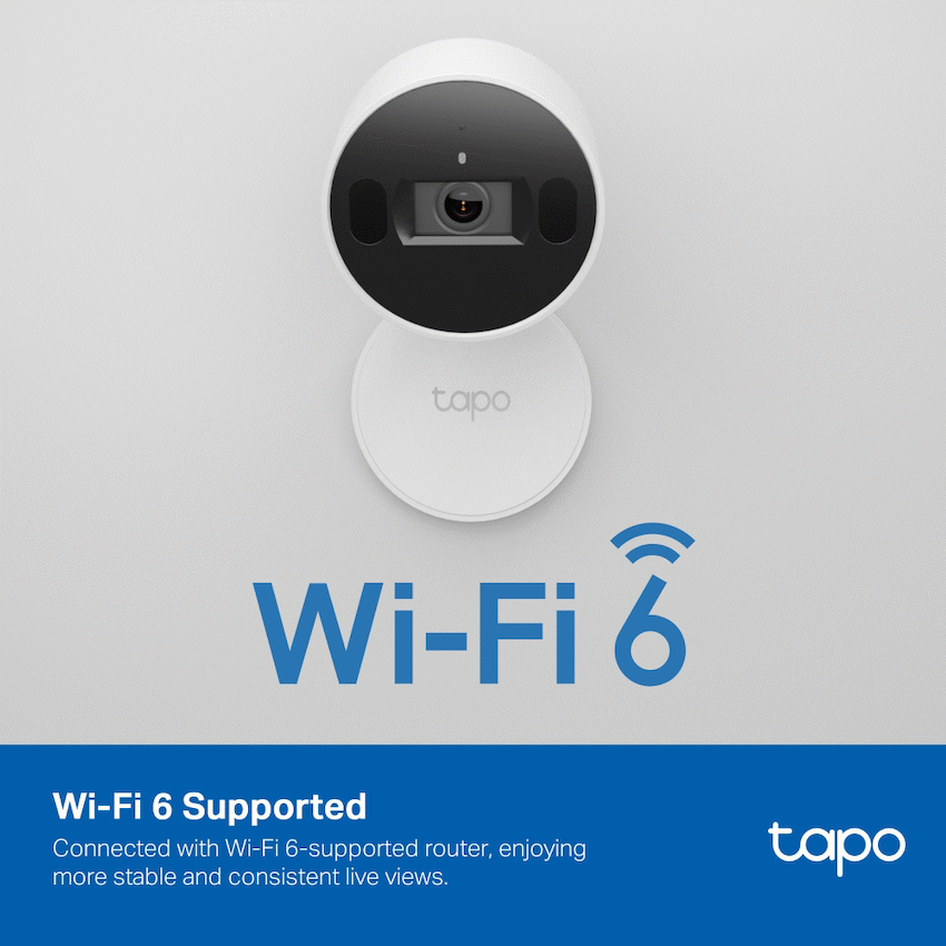 Tapo Smart Home TP-Link Tapo C125 4MP 2K QHD Ai Home Security WiFi Camera