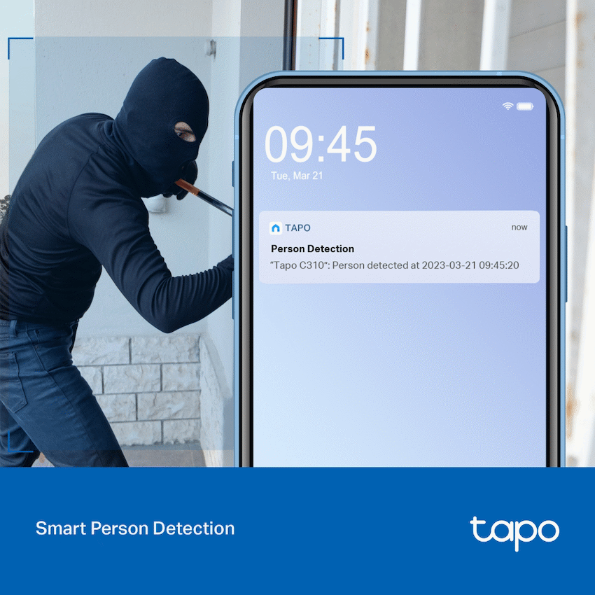 Tapo Smart Home TP-Link Tapo C310P2 Outdoor Security Wi-Fi Camera