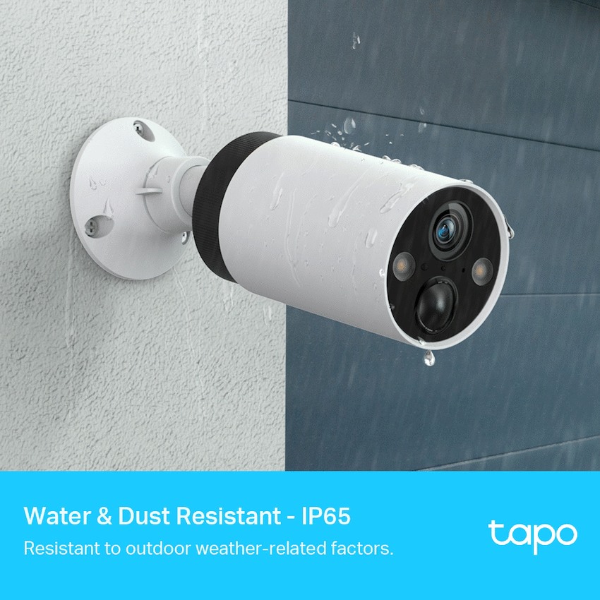 Tapo Smart Home TP-Link Tapo C420S2 2K Smart Wire-Free Security Camera, 2 Camera System