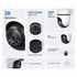 Tapo Smart Home TP-Link Tapo C510W 2K Outdoor Pan/Tilt Security WiFi Camera