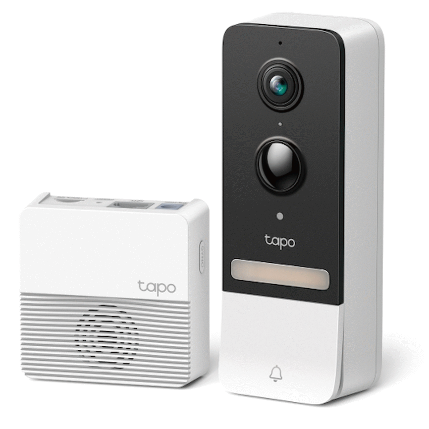 Tapo Smart Home TP-Link Tapo D230S1 5MP 2K Smart Battery Video Doorbell 180 Days