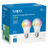 Tapo Smart Home TP-Link Tapo L510E (2-Pack) Smart Wi-Fi Light Bulb - Dimmable
