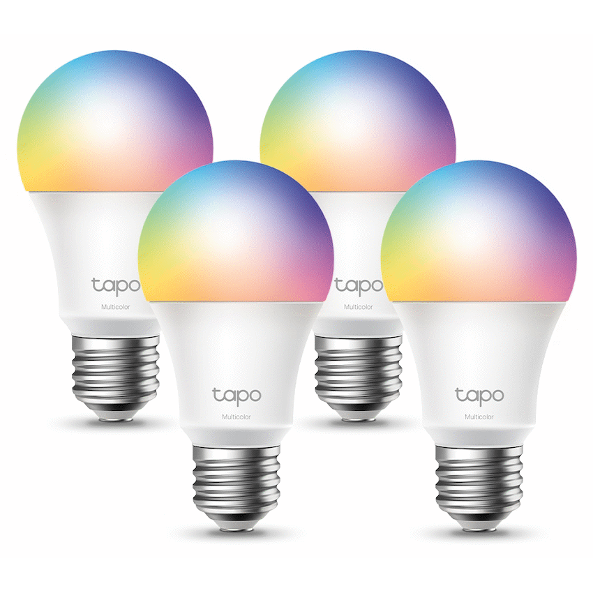 Tapo Smart Home TP-Link Tapo L530E (4-Pack) Smart Wi-Fi Light Bulb - Multicolor