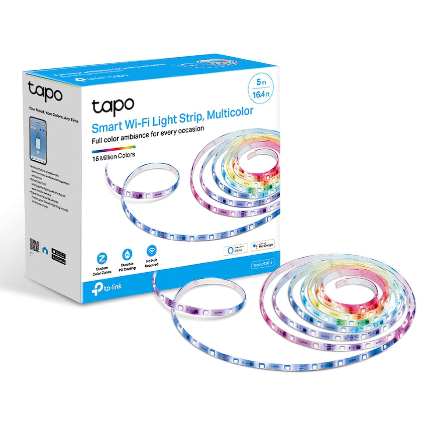 Tapo Smart Home TP-Link Tapo L920-5 5m Smart Wi-Fi Light Strip - Multicolor