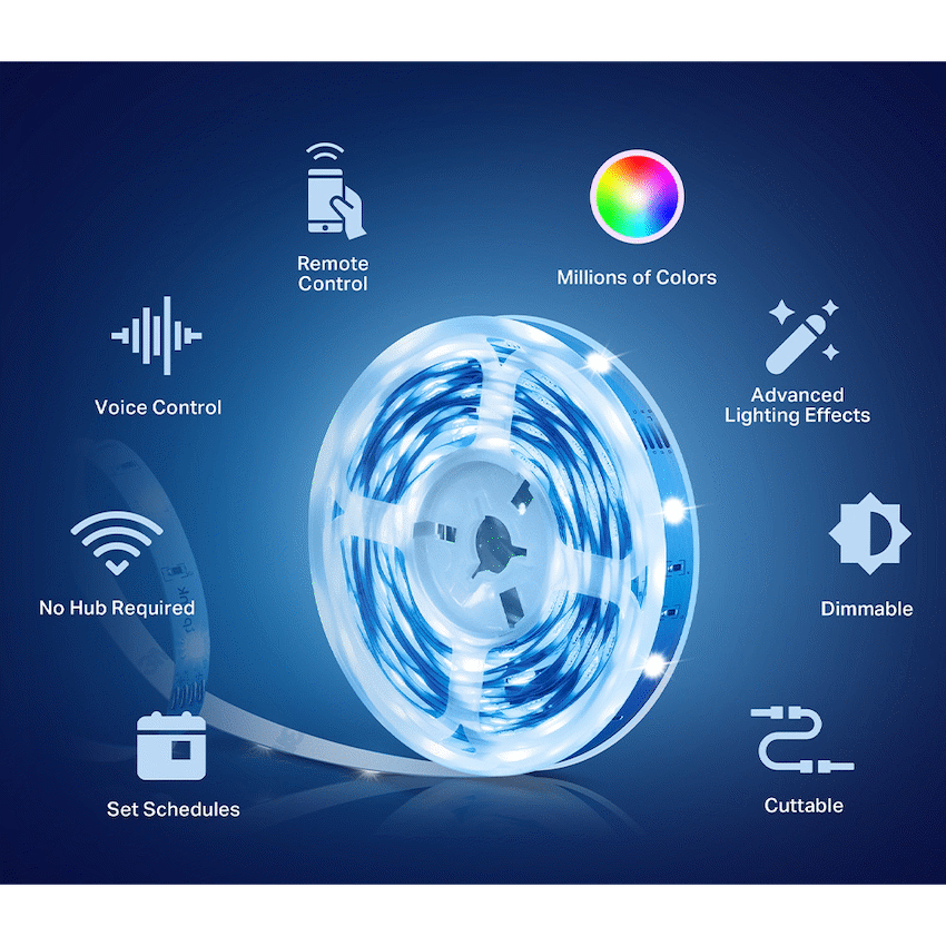 Tapo Smart Home TP-Link Tapo L920-5 5m Smart Wi-Fi Light Strip - White