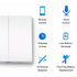 Tapo Smart Home TP-Link Tapo S220 Smart 868mhz Light Switch 2-Gang 1-Way, No Neutral Required