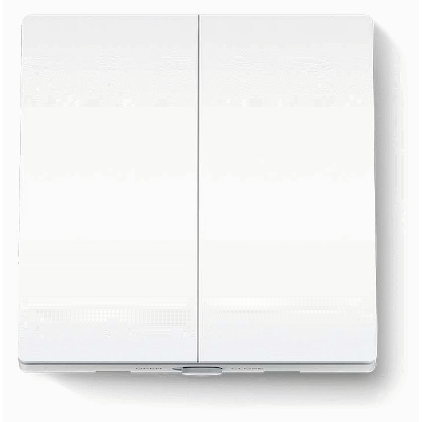 Tapo Smart Home TP-Link Tapo S220 Smart 868mhz Light Switch 2-Gang 1-Way, No Neutral Required