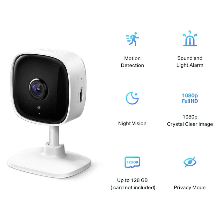 Tapo Smart Home TP-Link Tapo TC60 1080P Home Security Wi-Fi Camera
